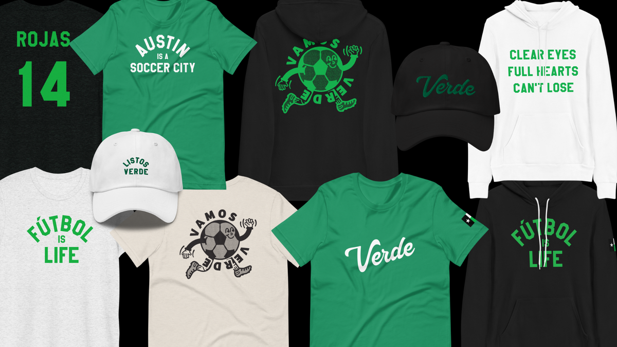  Officially Licensed Austin FC - Verde! Listos! T-Shirt