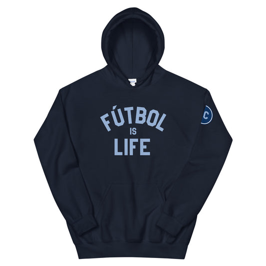 Kansas City Fútbol is Life Hoodie