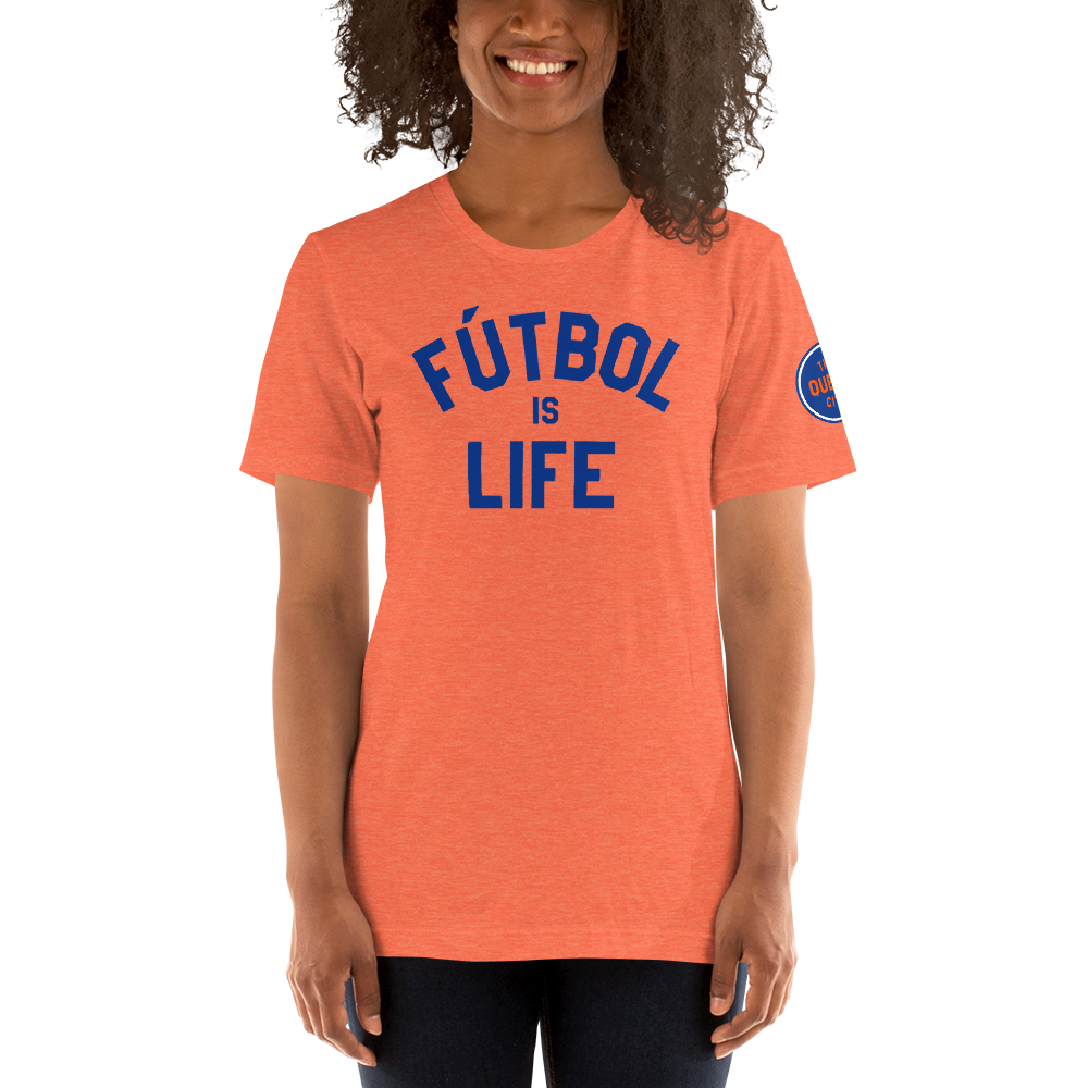 Cincinnati Fútbol is Life T-Shirt - Orange