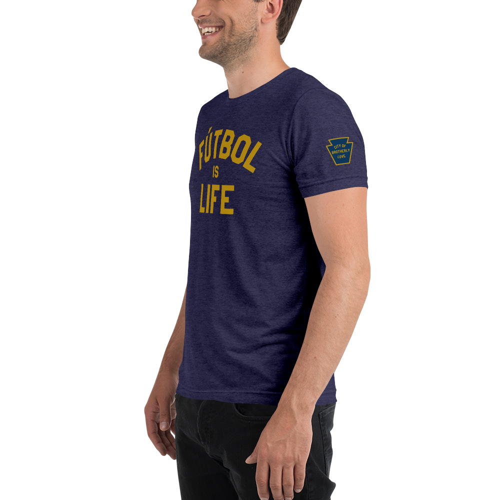 Philadelphia Fútbol is Life Tri-Blend T-Shirt