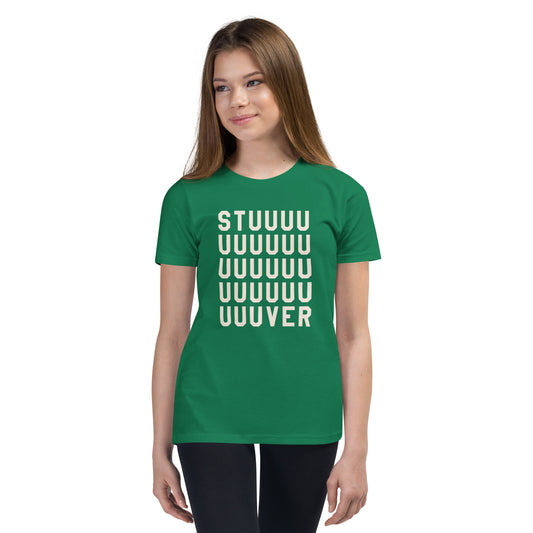 STUUUUUUUUVER Youth Short Sleeve T-Shirt