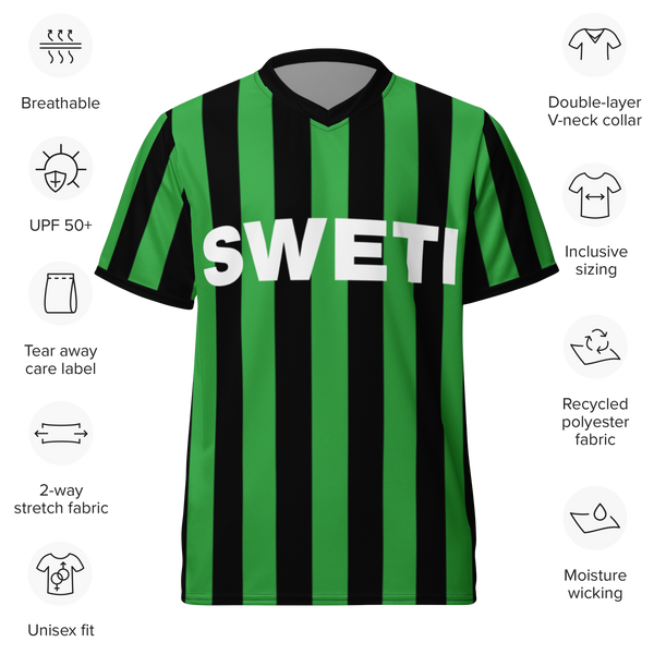 SWETI Austin FC Jersey, Striped