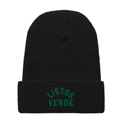 Listos Verde Waffle Beanie