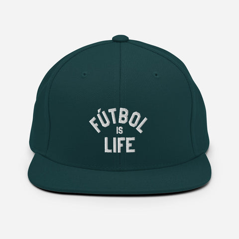 Fútbol is Life Snapback Hat