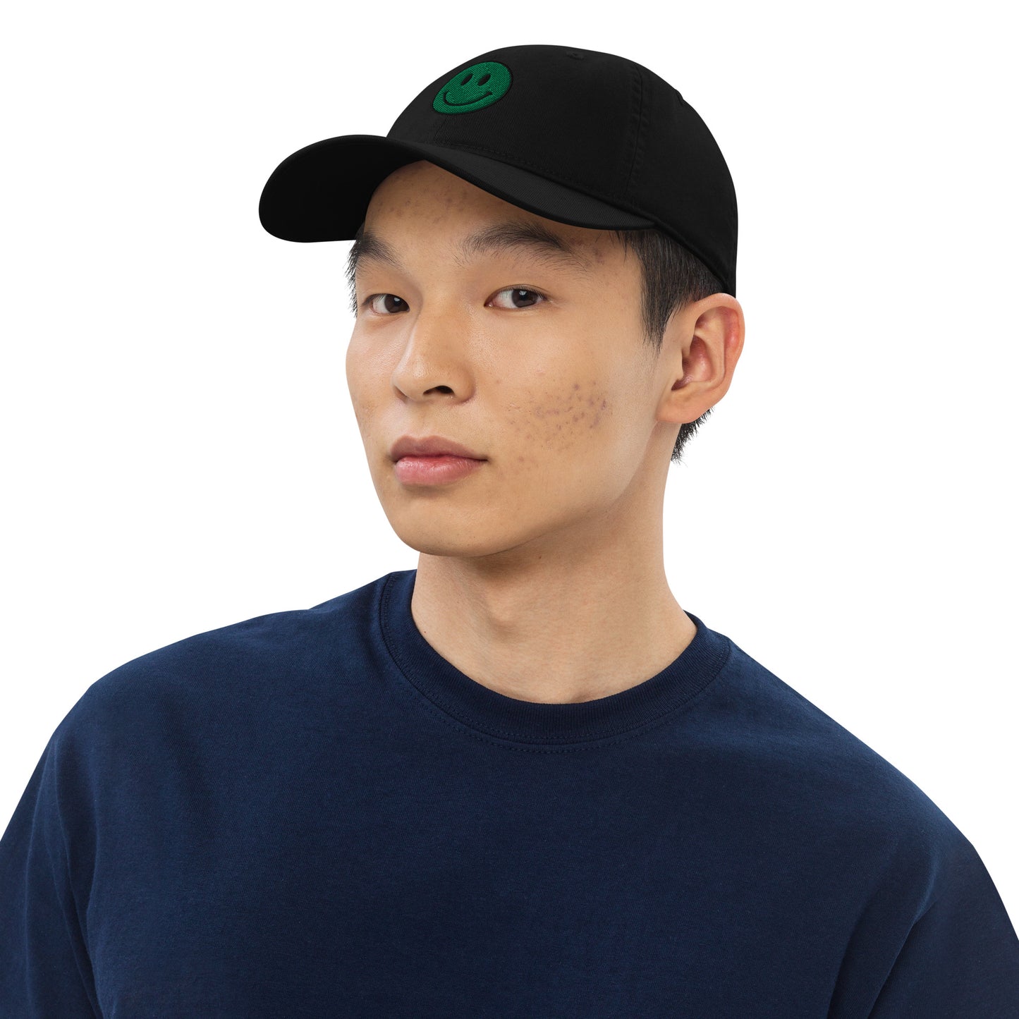 Smiley Organic Mom/Dad Hat
