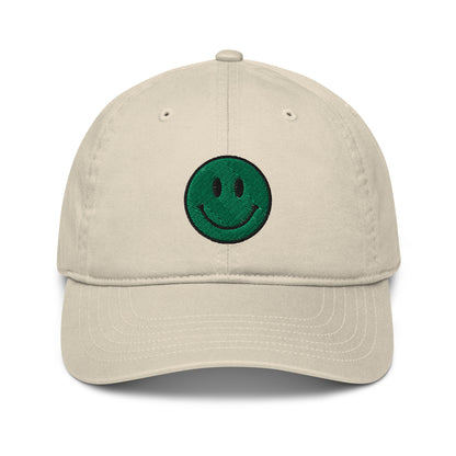 Smiley Organic Mom/Dad Hat