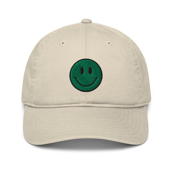 Smiley Organic Mom/Dad Hat
