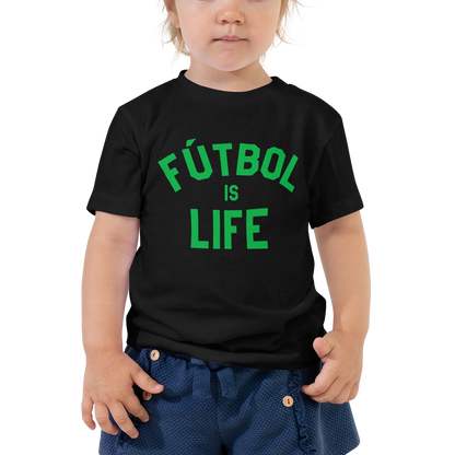Fútbol is Life - Toddler Short Sleeve Tee