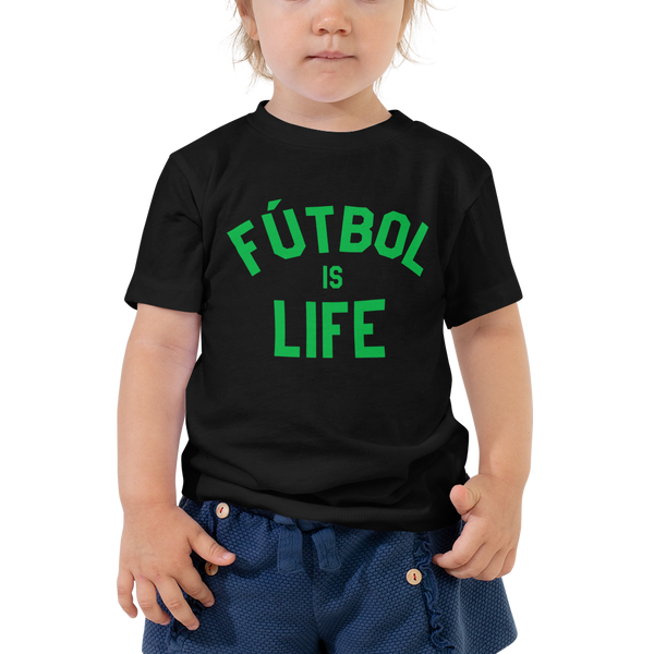 Fútbol is Life - Toddler Short Sleeve Tee