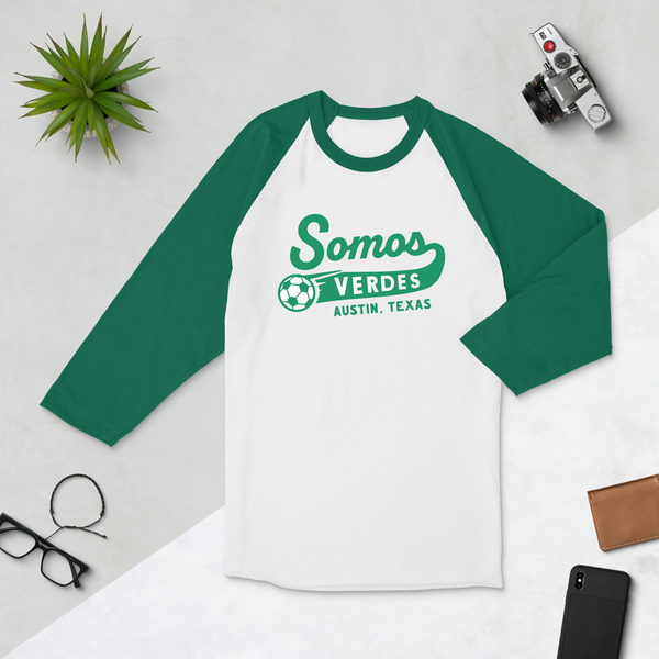 Somos Verdes 3/4 Sleeve Raglan Shirt