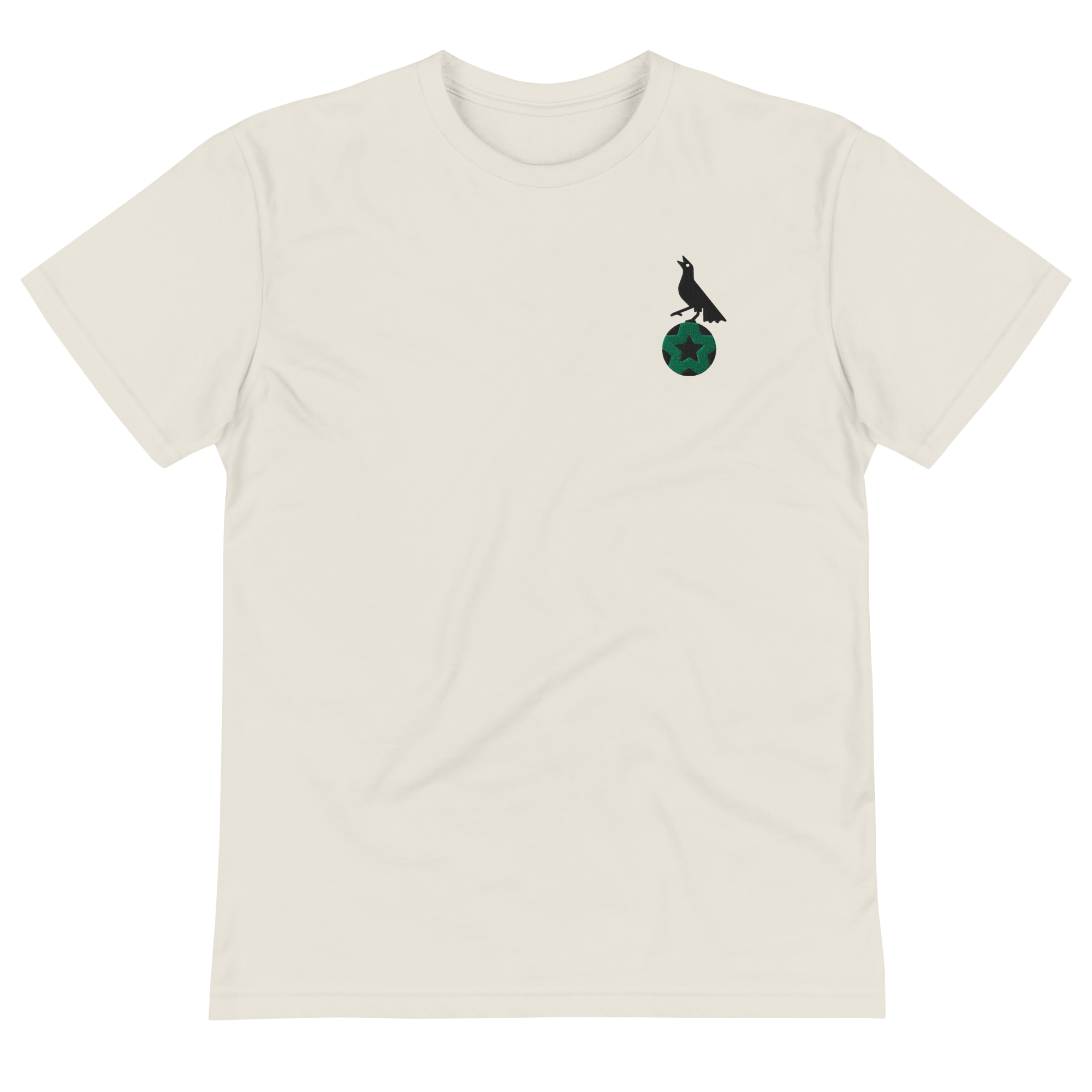 ATX Grackle Cream Embroidered T-Shirt
