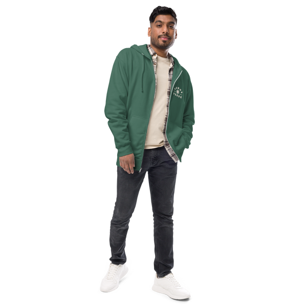 Vamos Verde Zip-Up Hoodie