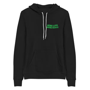 More Love, More Goals Unisex Hoodie