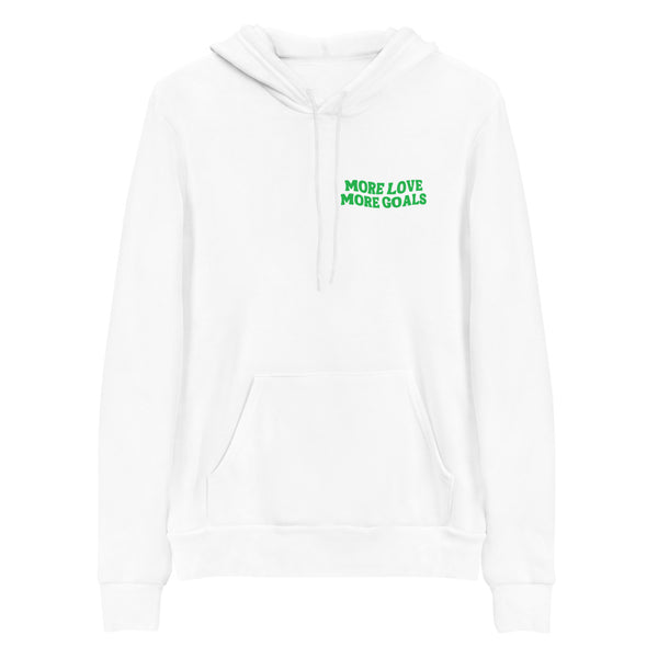 More Love, More Goals Unisex Hoodie