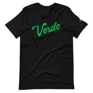 Verde Script - Short-Sleeve Unisex T-Shirt