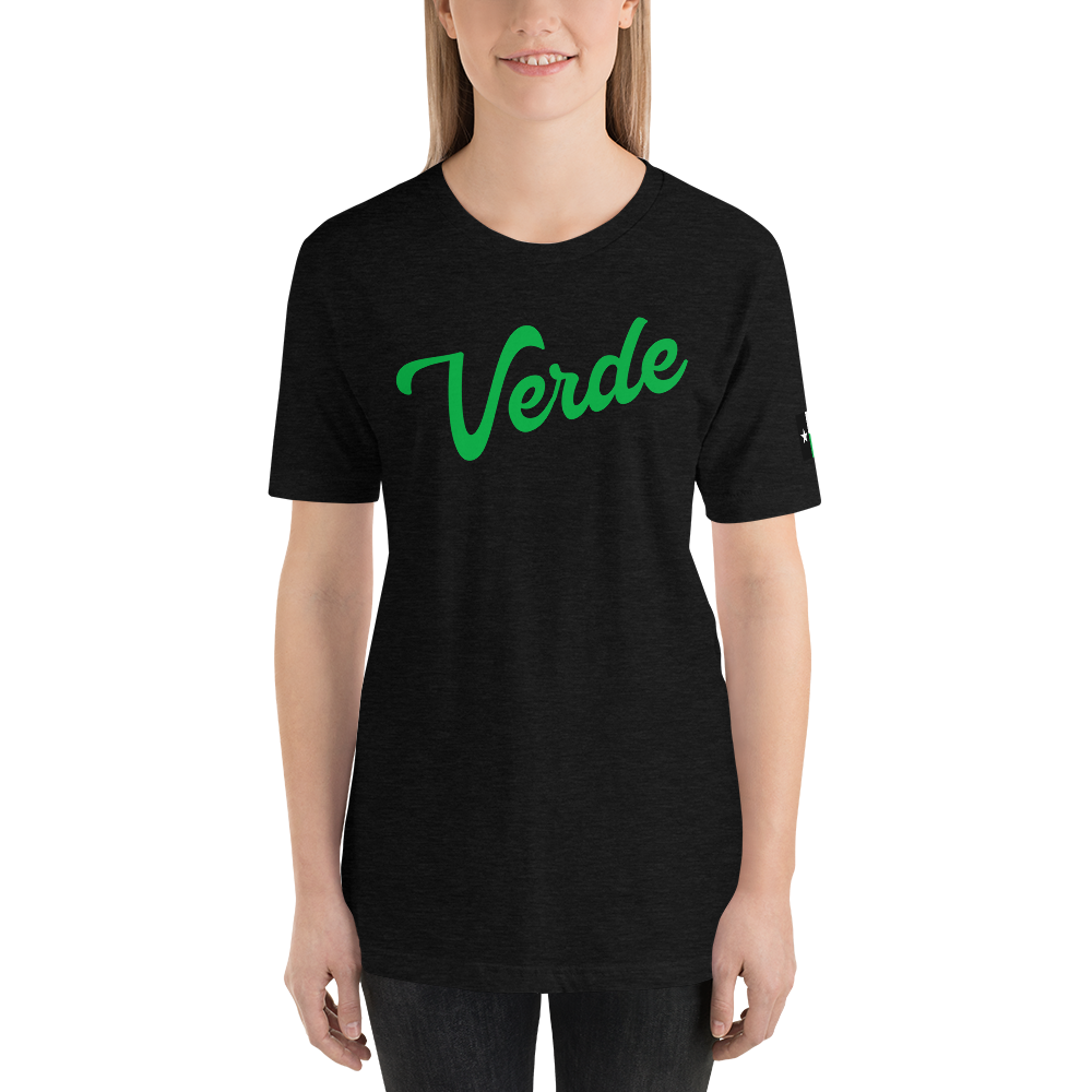 Verde Script - Short-Sleeve Unisex T-Shirt