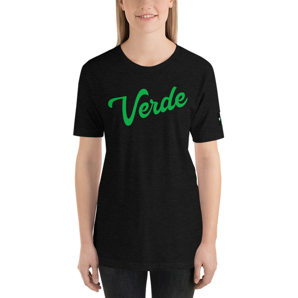 Verde Script - Short-Sleeve Unisex T-Shirt