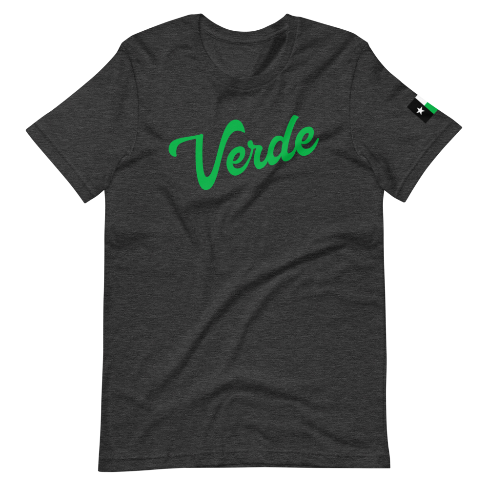 Verde Script - Short-Sleeve Unisex T-Shirt