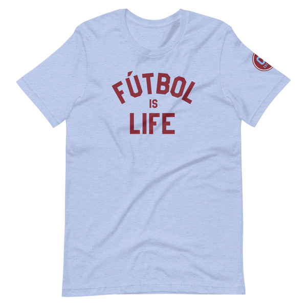 Colorado Fútbol is Life T-Shirt - Sky Blue