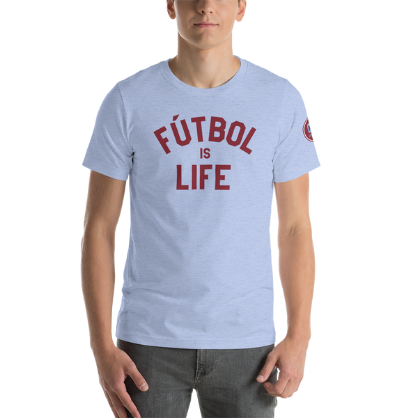 Colorado Fútbol is Life T-Shirt - Sky Blue