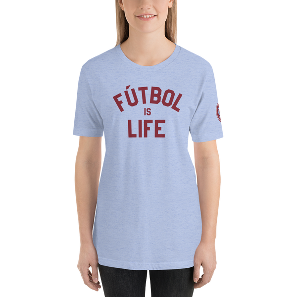 Colorado Fútbol is Life T-Shirt - Sky Blue