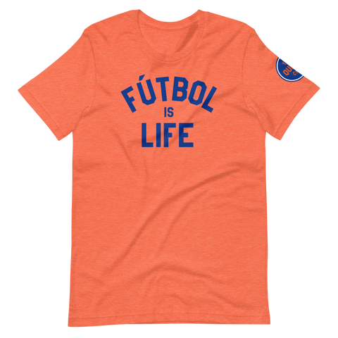 Cincinnati Fútbol is Life T-Shirt - Orange