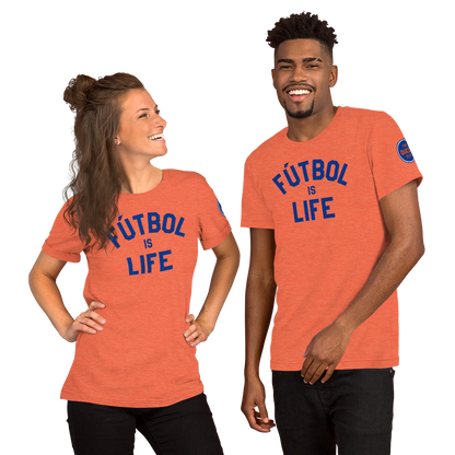 Cincinnati Fútbol is Life T-Shirt - Orange