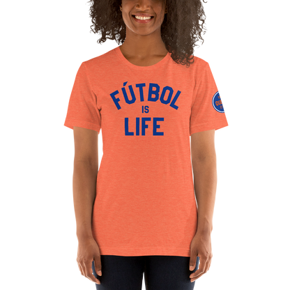Cincinnati Fútbol is Life T-Shirt - Orange