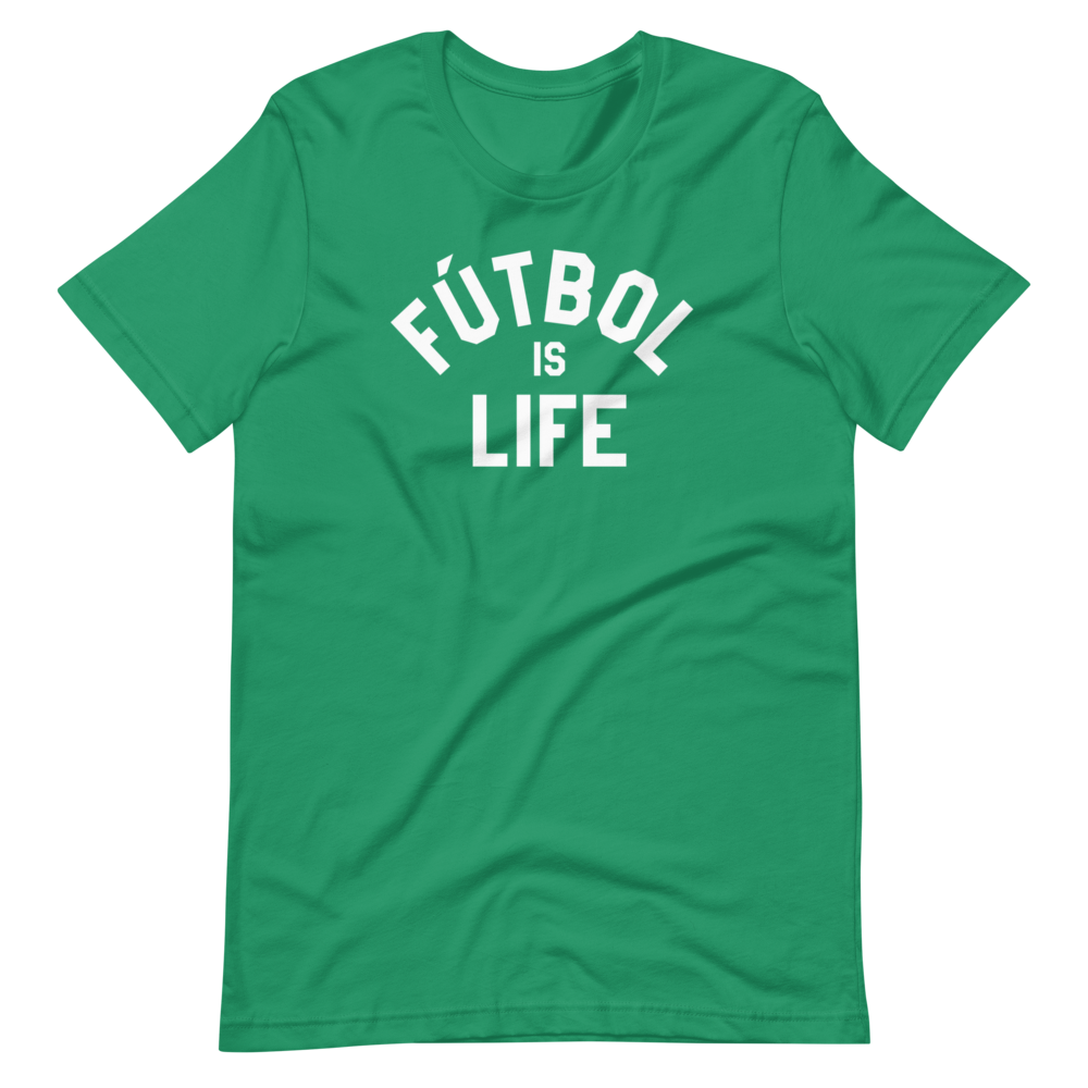 Fútbol is Life Austin Soccer Green T-Shirt