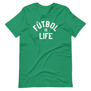 Fútbol is Life Austin Soccer Green T-Shirt