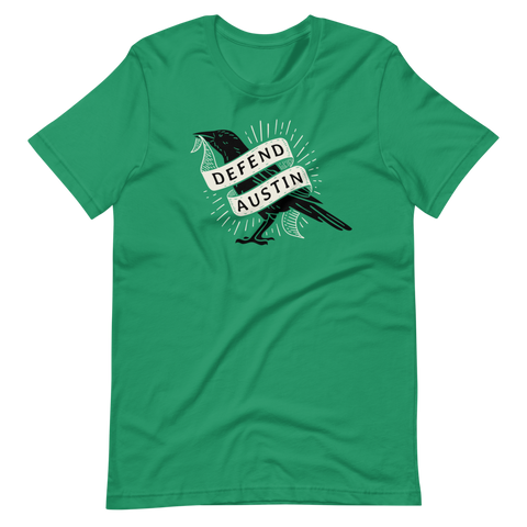 Defend Austin Grackle T-Shirt - Green