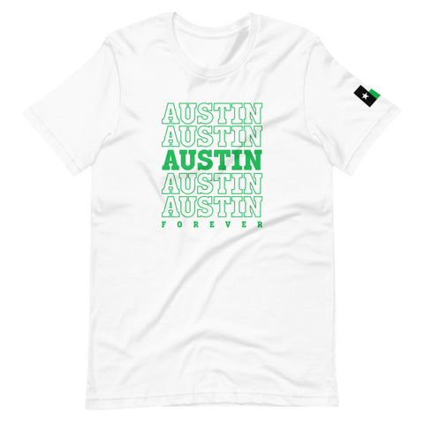 Austin Repeat - Short-Sleeve Unisex T-Shirt