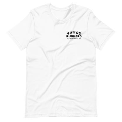 Vamos Runners Black Print T-Shirt
