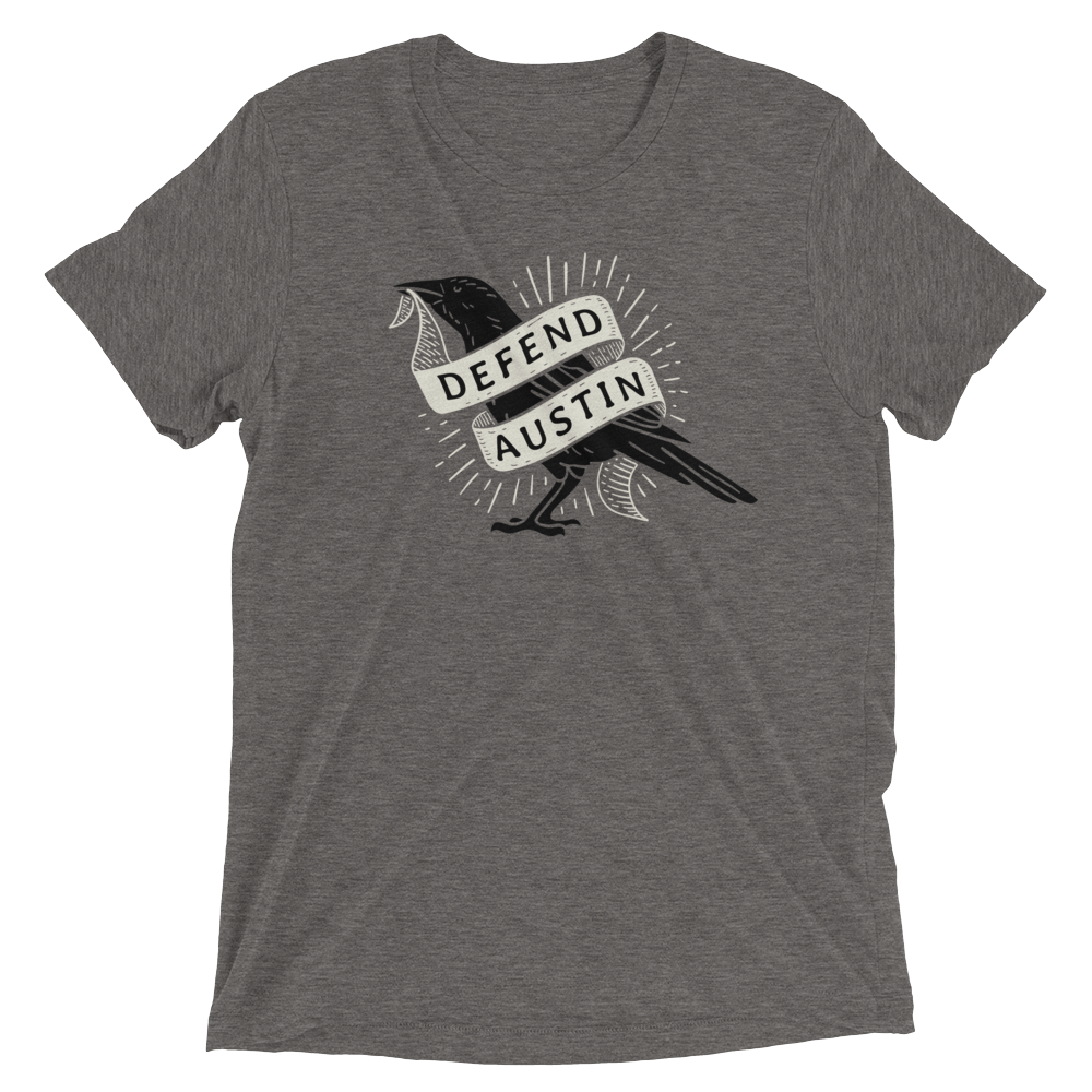 Defend Austin Grackle T-Shirt - Tri-blend