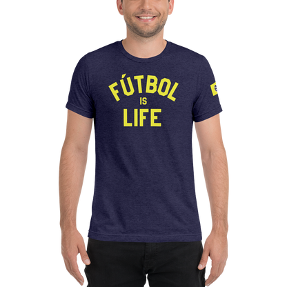 Nashville Fútbol is Life Tri-Blend T-Shirt