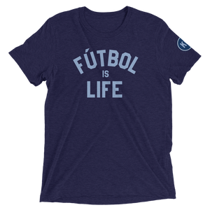 Kansas City Fútbol is Life Tri-Blend T-Shirt