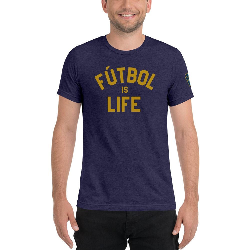 Philadelphia Fútbol is Life Tri-Blend T-Shirt