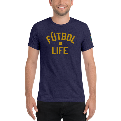 Philadelphia Fútbol is Life Tri-Blend T-Shirt