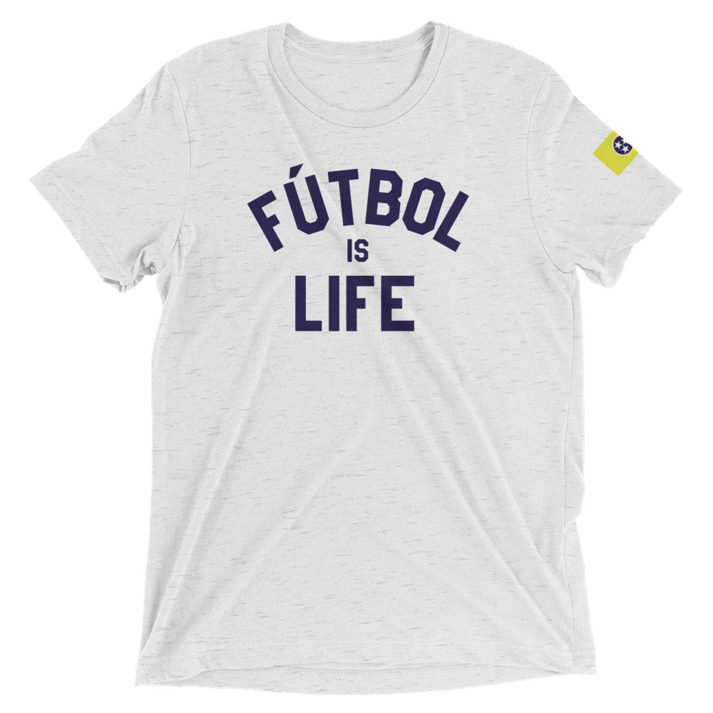 Nashville Fútbol is Life Tri-Blend T-Shirt