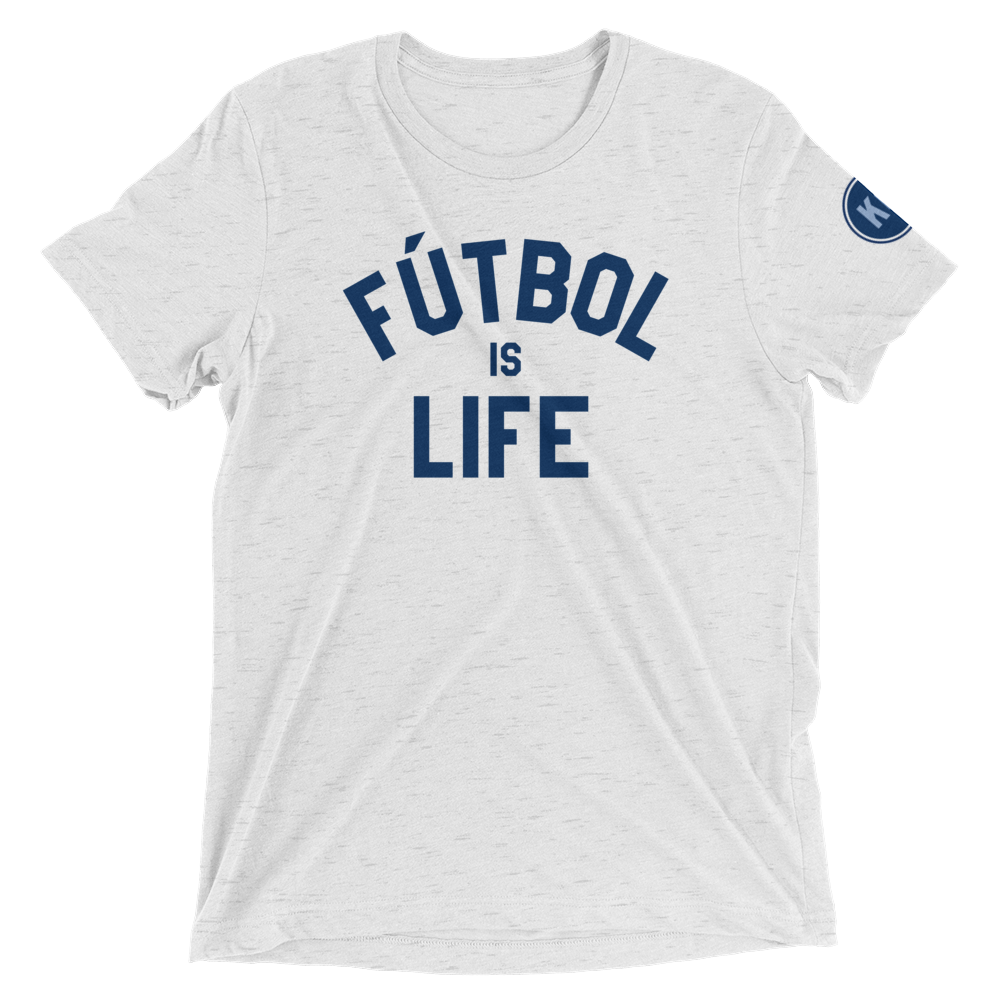 Kansas City Fútbol is Life Tri-Blend T-Shirt