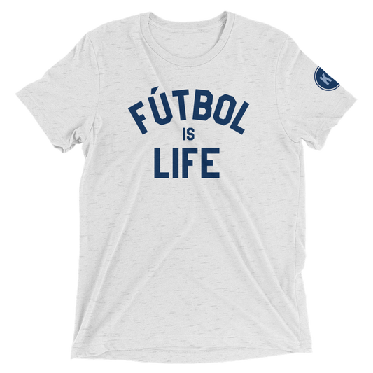 Kansas City Fútbol is Life Tri-Blend T-Shirt