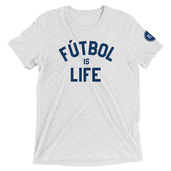 Kansas City Fútbol is Life Tri-Blend T-Shirt