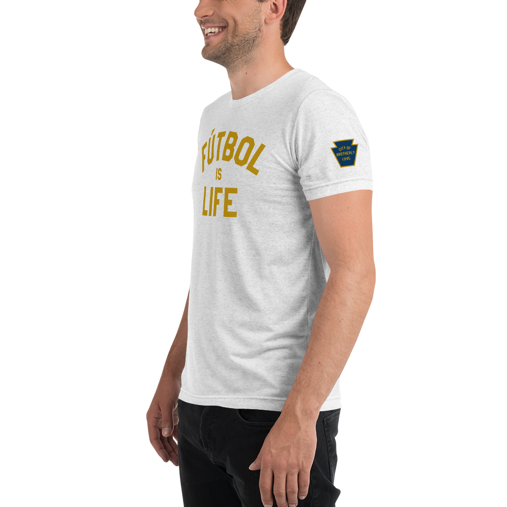 Philadelphia Fútbol is Life Tri-Blend T-Shirt