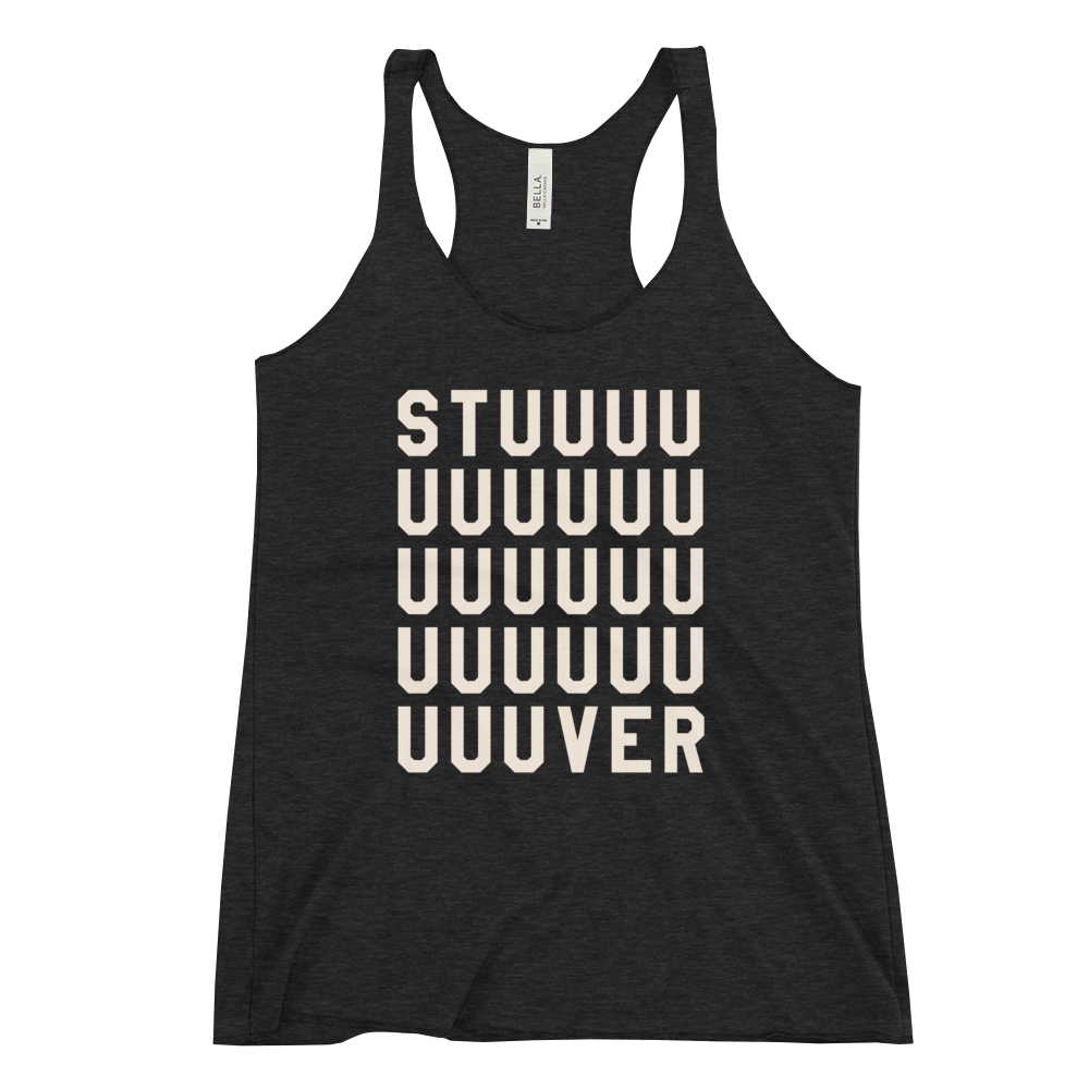 Stuuuuuuver - Racerback Tank