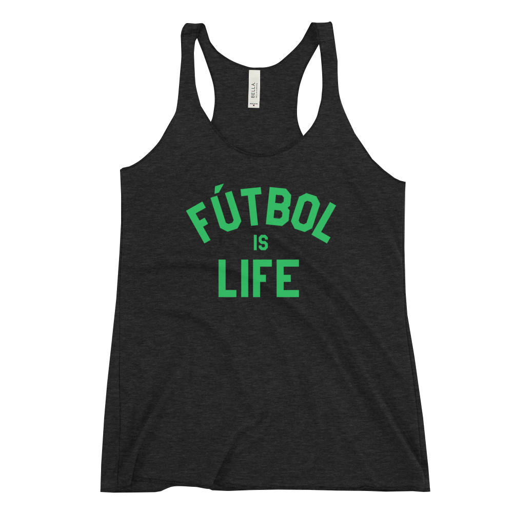 Fútbol is Life Racerback Tank