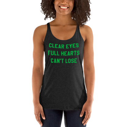 Clear Eyes, Full Hearts, Can't Lose Racerback Tank